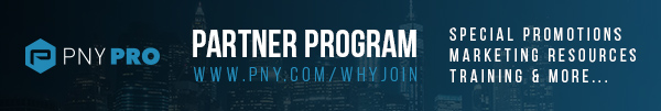 PNY Pro Partner Program Email Signature Banner
