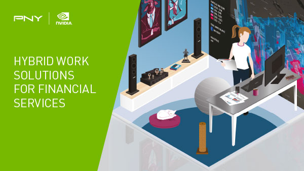 Hybrid Work Solutions for Financial Services Ebook PDF Thumbnail