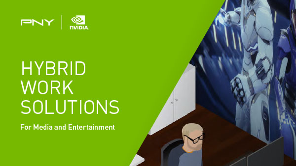 Hybrid Work Solutions for Media & Entertainment Ebook PDF Thumbnail