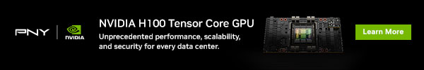 NVIDIA H100 Tensor Core GPU Email Signature Banner